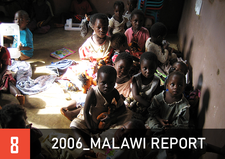 MALAWI SUPPORT ACTIVITY REPORT